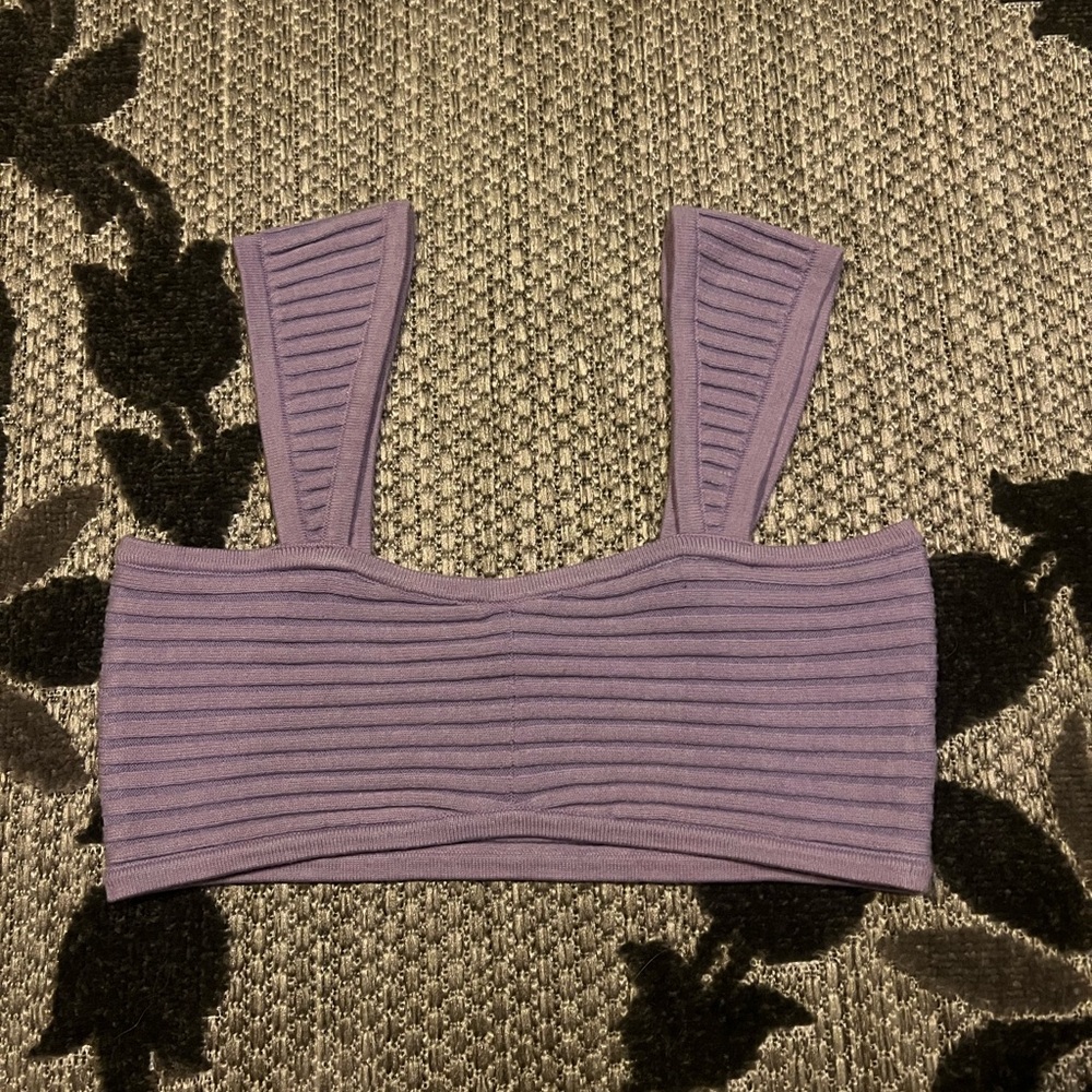 Wild Fable Ribbed Crop Tank Top